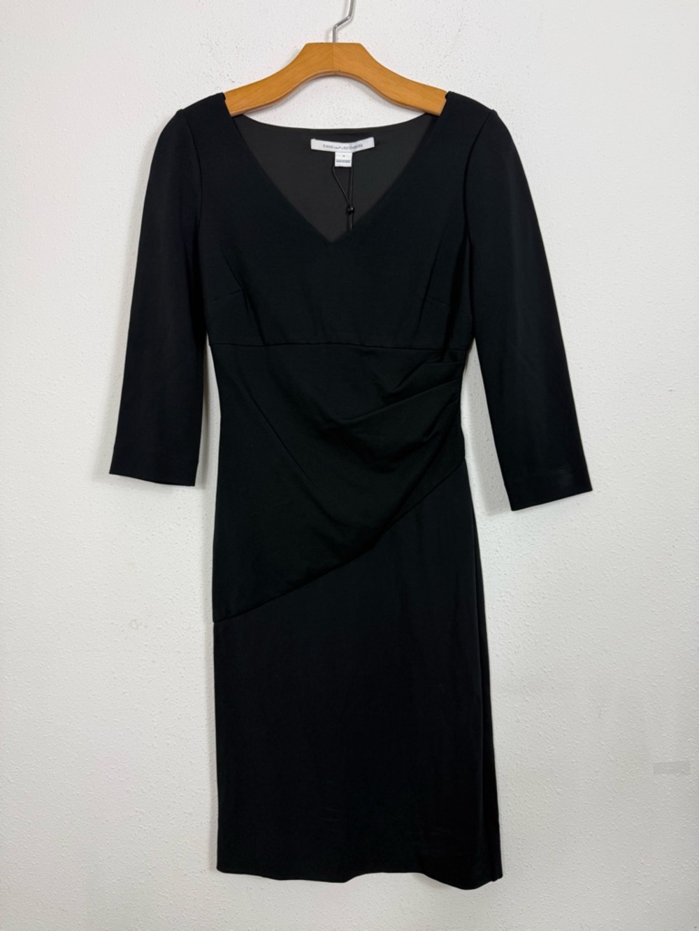 Diane von Furstenberg Bevin 3/4 Sleeve Dress NWT 4